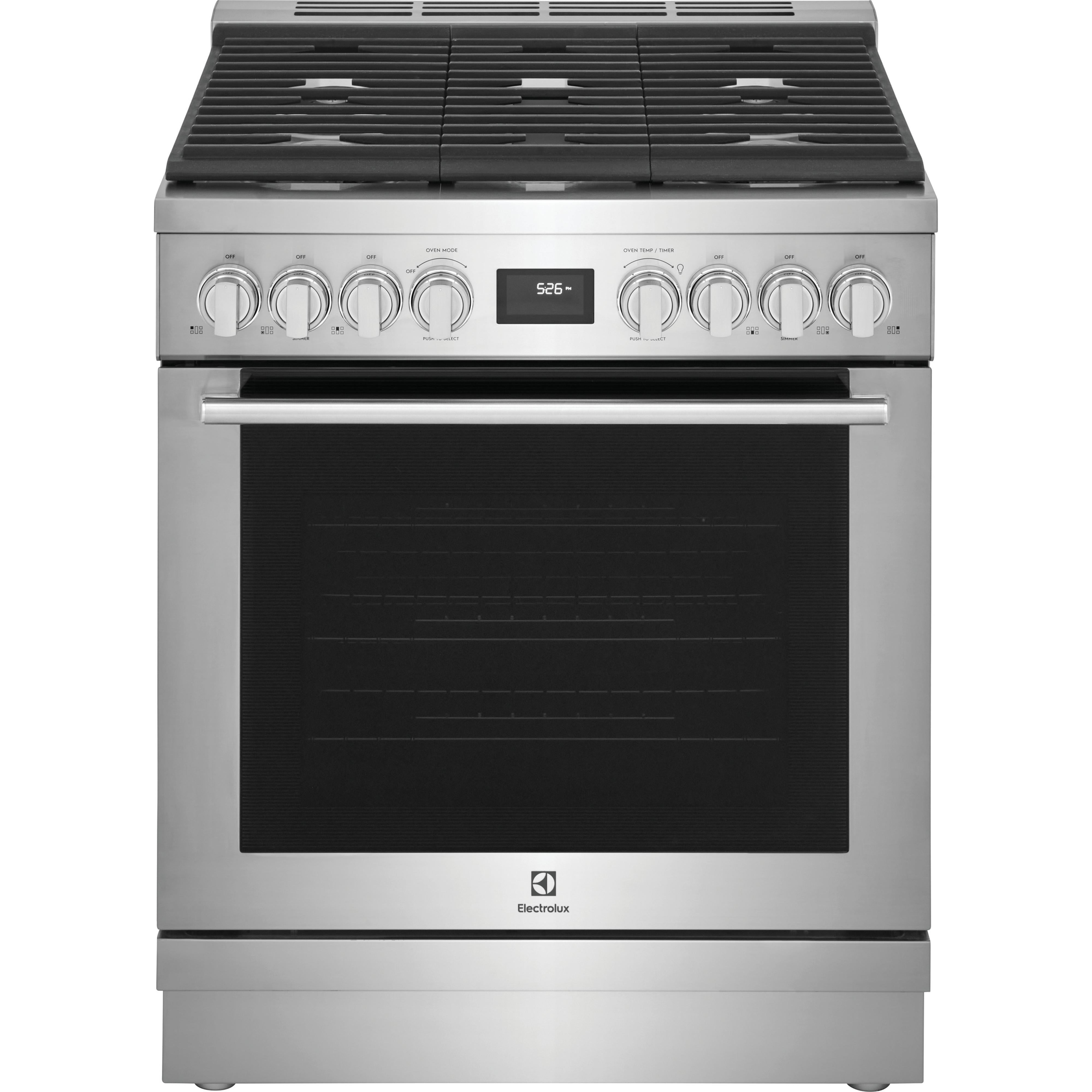 Electrolux 30-inch Dual-Fuel Freestanding Range ECFD3068AS IMAGE 1
