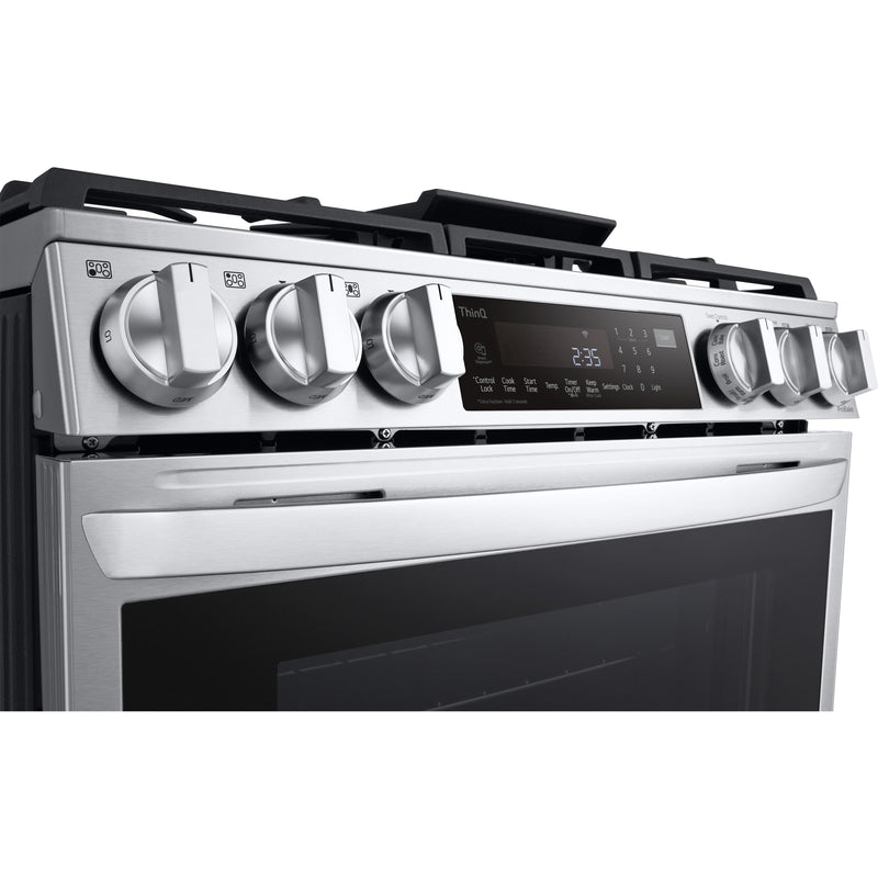 LG 30-inch Slide-In Gas Range with Air Fry LSGL6335F IMAGE 8