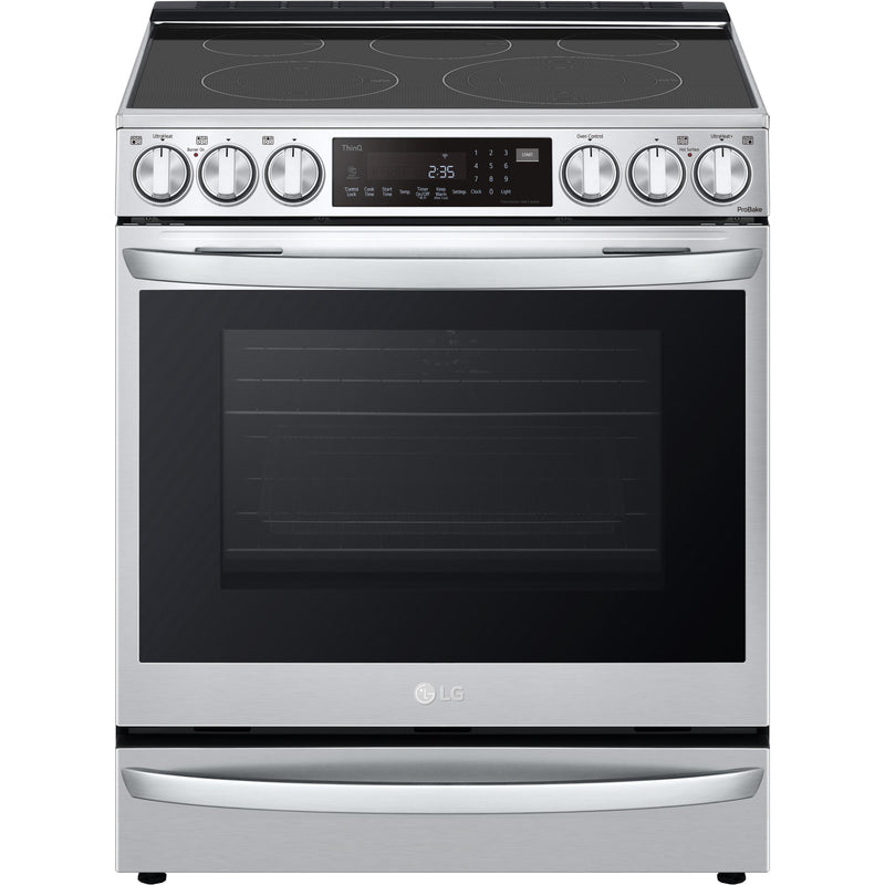 LG 30-inch Slide-In Electric Range with Air Fry LSEL6337F IMAGE 1