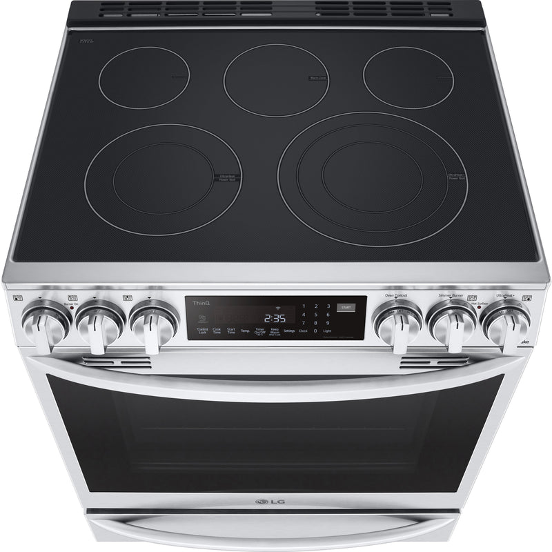 LG 30-inch Slide-In Electric Range with Air Fry LSEL6337F IMAGE 7