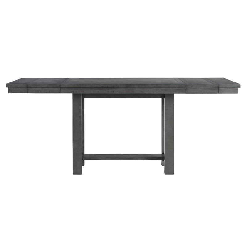 Signature Design by Ashley Myshanna Counter Height Dining Table with Trestle Base D629-32 IMAGE 3