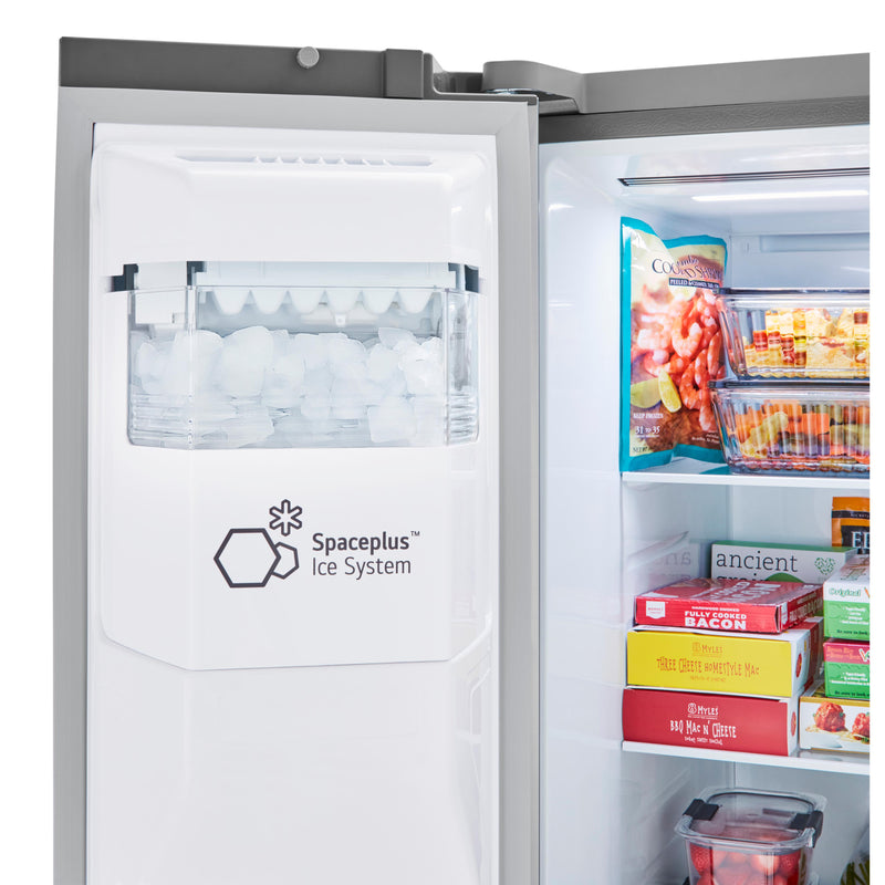 LG 36-inch, 27.2 cu.ft. Freestanding Side-by-Side Refrigerator with External Water and Ice Dispensing System LRSXS2706V IMAGE 15