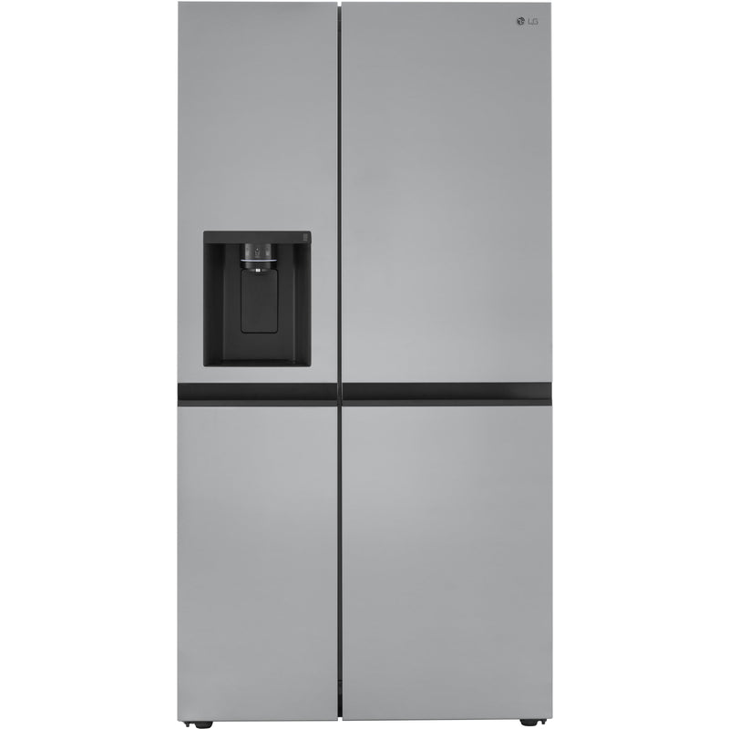 LG 36-inch, 27.2 cu.ft. Freestanding Side-by-Side Refrigerator with External Water and Ice Dispensing System LRSXS2706V IMAGE 1