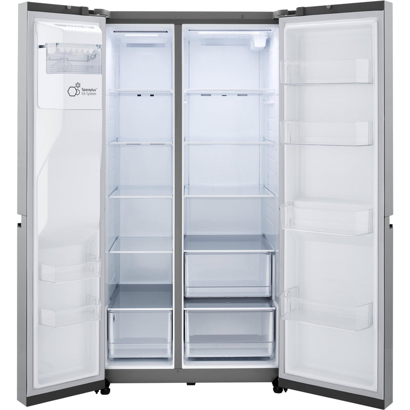 LG 36-inch, 27.2 cu.ft. Freestanding Side-by-Side Refrigerator with External Water and Ice Dispensing System LRSXS2706V IMAGE 4