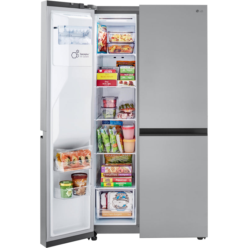 LG 36-inch, 27.2 cu.ft. Freestanding Side-by-Side Refrigerator with External Water and Ice Dispensing System LRSXS2706V IMAGE 8