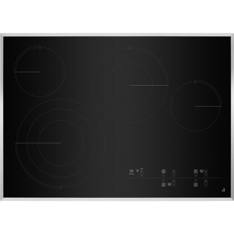 JennAir 30-inch Built-In Electric Cooktop with Emotive Controls JEC4430KS IMAGE 1
