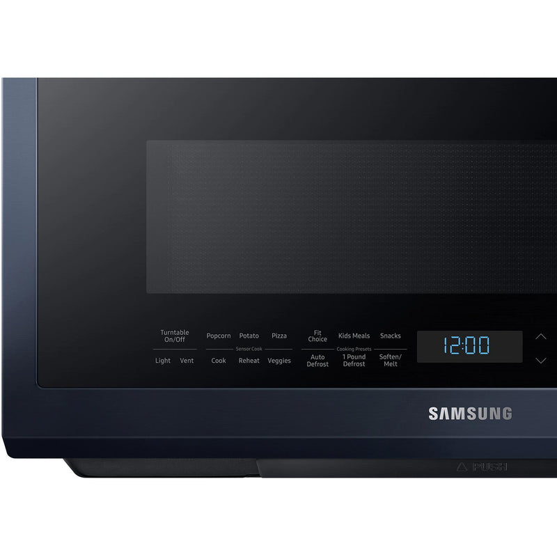 Samsung 30-inch, 1.2 cu.ft. Over-the-Range Microwave Oven with Sensor Cook ME21A706BQN/AC IMAGE 4