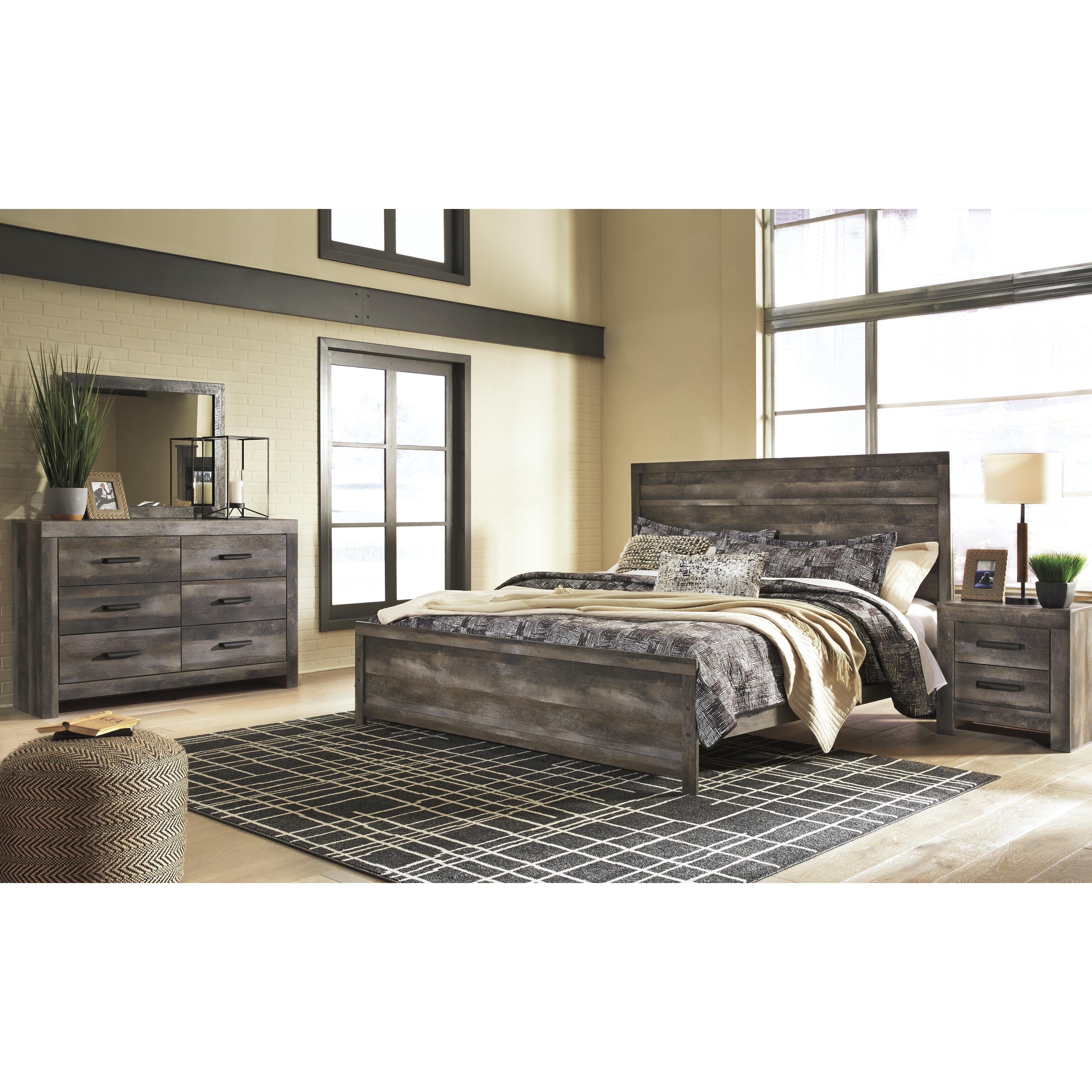 Signature Design by Ashley Wynnlow 6-Drawer Dresser with Mirror B440-31/B440-36 IMAGE 3