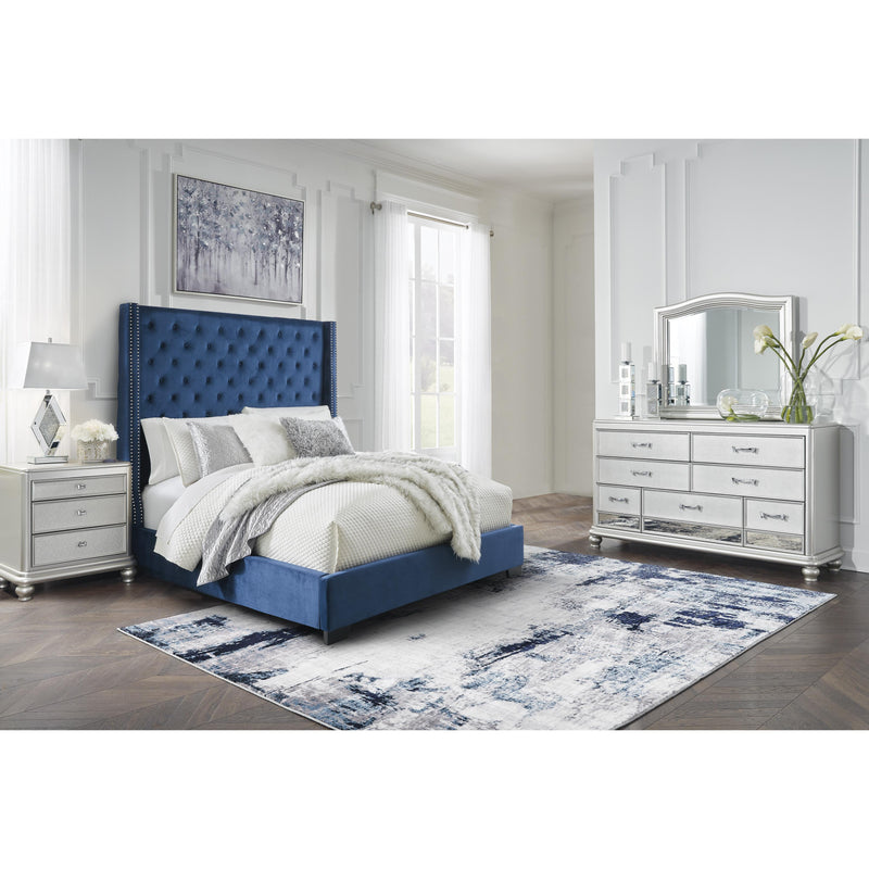 Signature Design by Ashley Coralayne Queen Upholstered Bed B650-177/B650-174 IMAGE 6