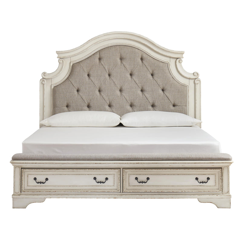 Signature Design by Ashley Realyn King Upholstered Bed B743-58/B743-56S/B743-197 IMAGE 2