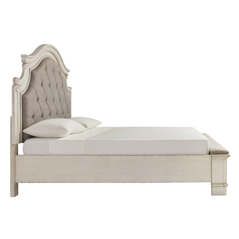 Signature Design by Ashley Realyn King Upholstered Bed B743-58/B743-56S/B743-197 IMAGE 3