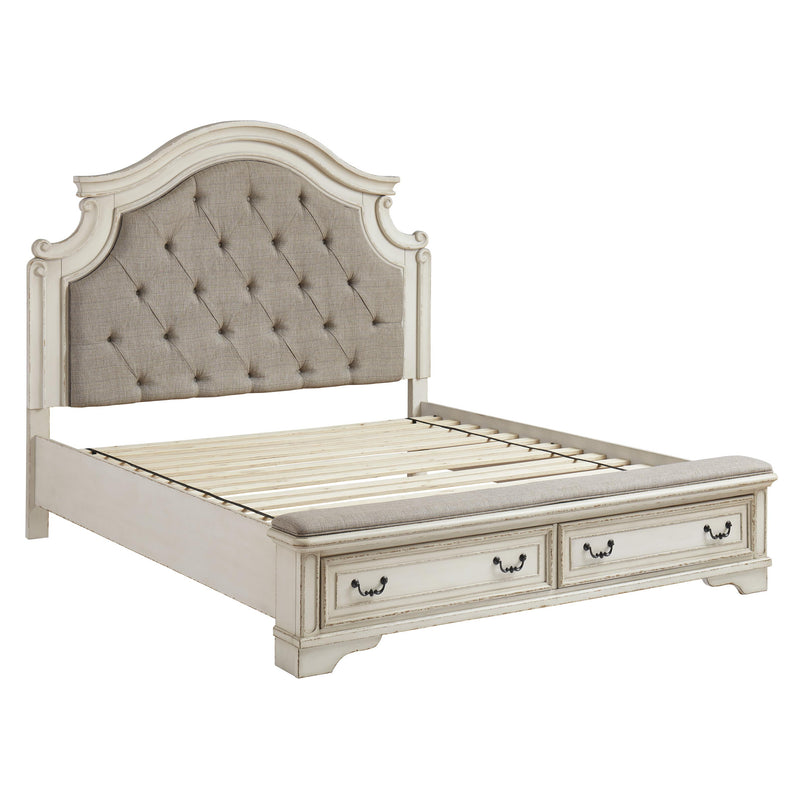 Signature Design by Ashley Realyn King Upholstered Bed B743-58/B743-56S/B743-197 IMAGE 4