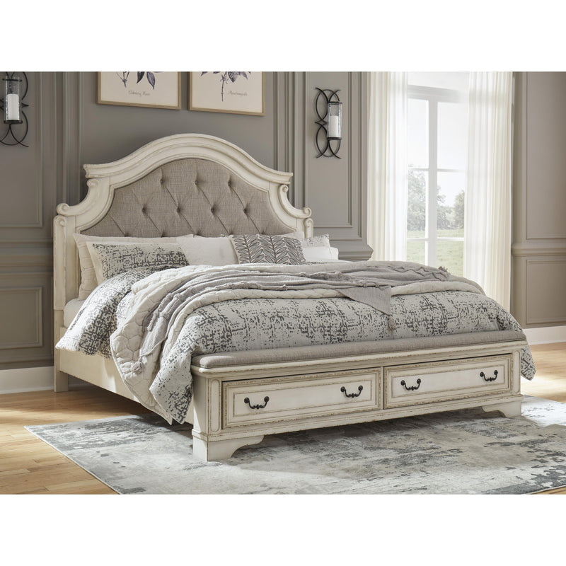 Signature Design by Ashley Realyn King Upholstered Bed B743-58/B743-56S/B743-197 IMAGE 5