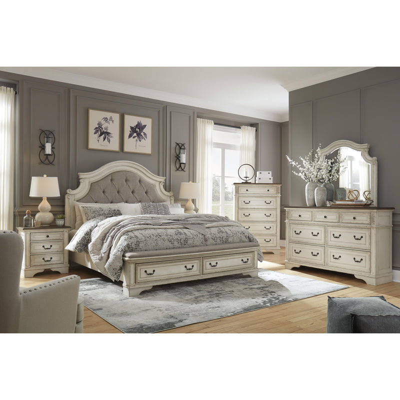 Signature Design by Ashley Realyn King Upholstered Bed B743-58/B743-56S/B743-197 IMAGE 8