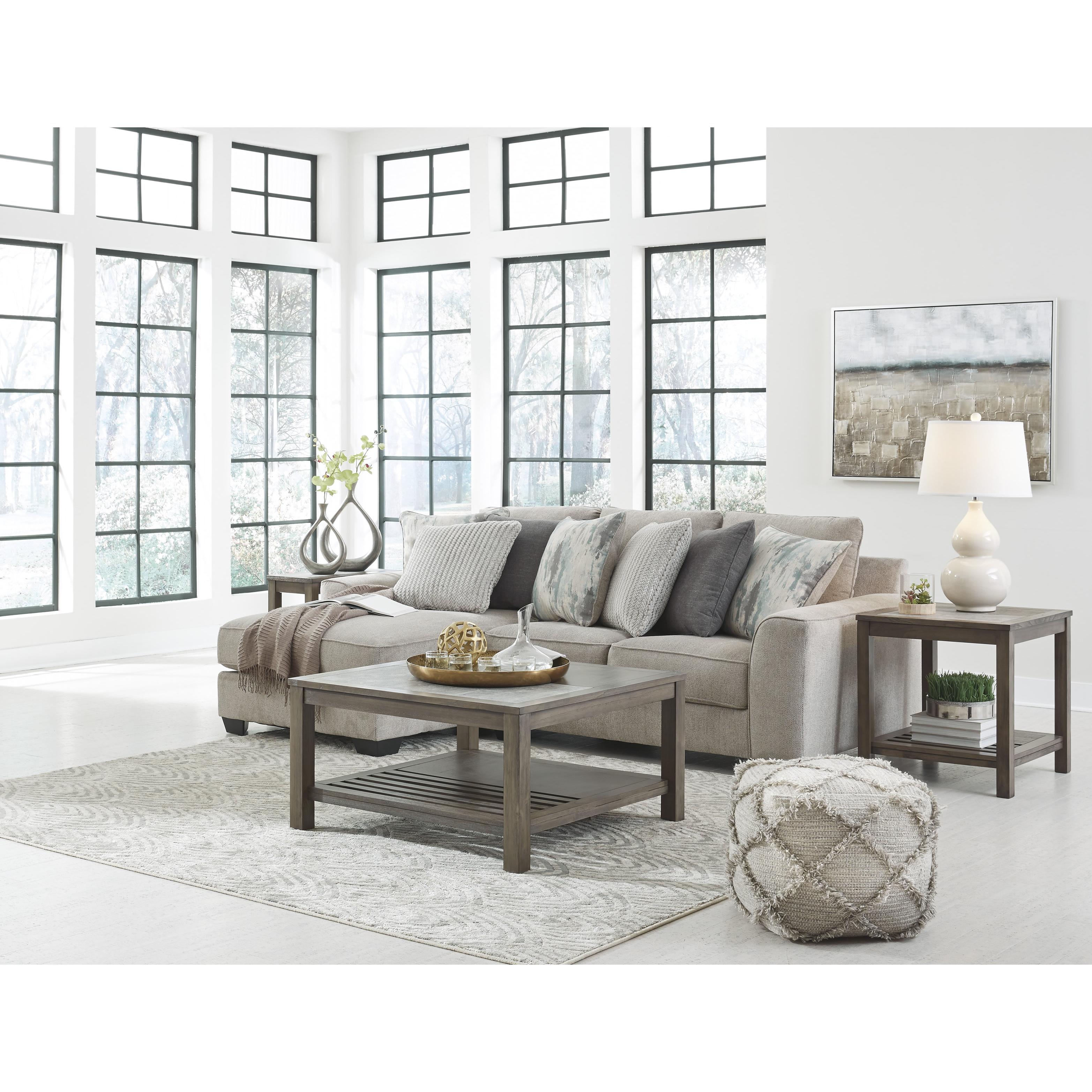 Benchcraft Ardsley Fabric 2 pc Sectional 3950416/3950456 IMAGE 1