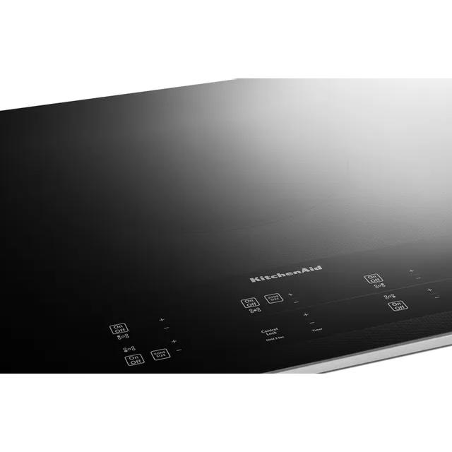 KitchenAid 36-inch Built-In Electric Cooktop with Even-Heat™ Technology KCES956KSS IMAGE 3