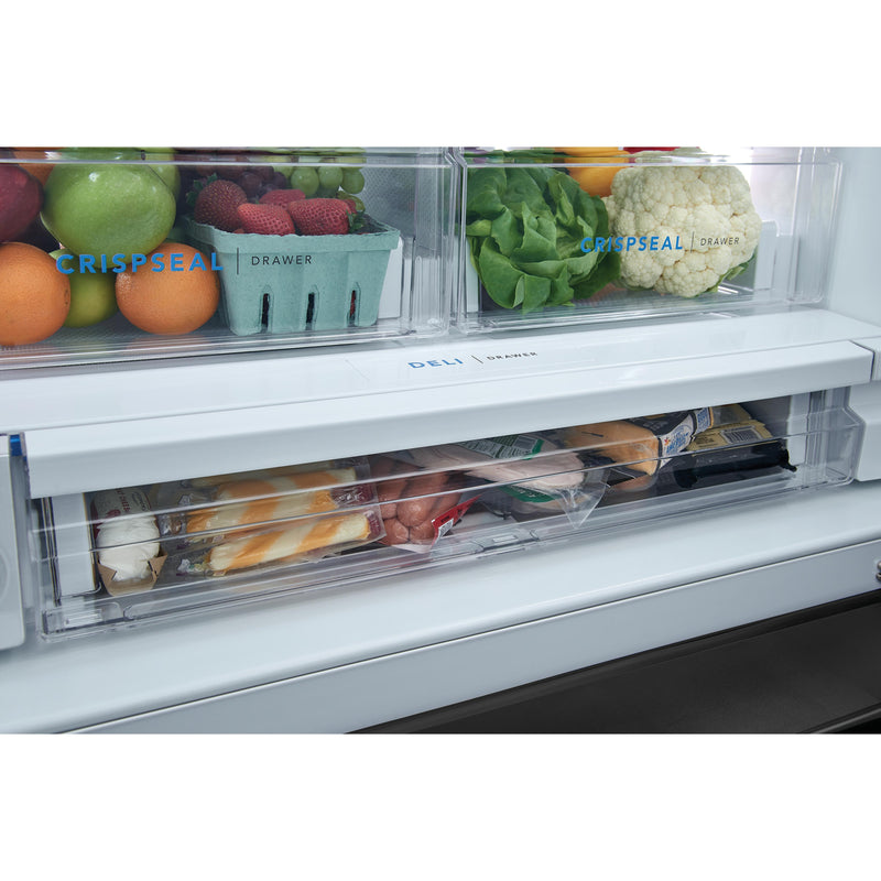 Frigidaire 36-inch, 27.8 cu. ft. French 3-Door Refrigerator with Dispenser FRFS2823AD IMAGE 9