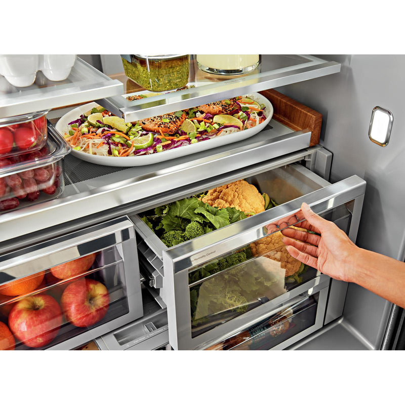 KitchenAid French 3-Door Refrigerator with External Water and Ice Dispensing System KRFF577KPS IMAGE 13