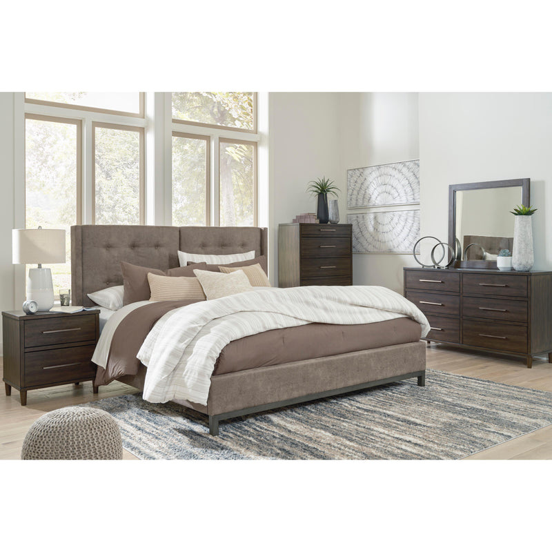 Signature Design by Ashley Wittland California King Upholstered Panel Bed B374-58/B374-95 IMAGE 9