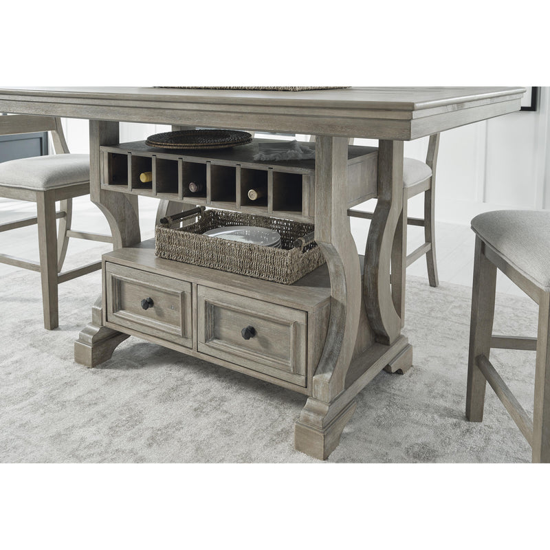 Signature Design by Ashley Moreshire Counter Height Dining Table D799-32 IMAGE 11