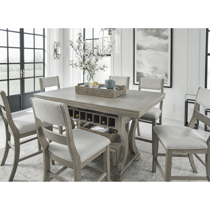 Signature Design by Ashley Moreshire Counter Height Dining Table D799-32 IMAGE 12