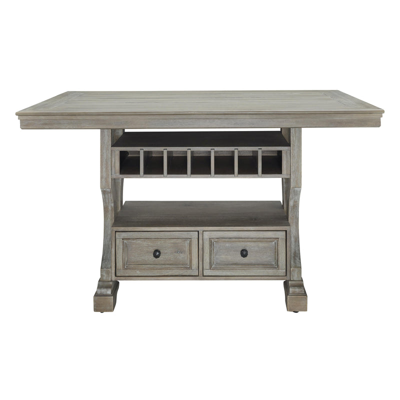 Signature Design by Ashley Moreshire Counter Height Dining Table D799-32 IMAGE 3