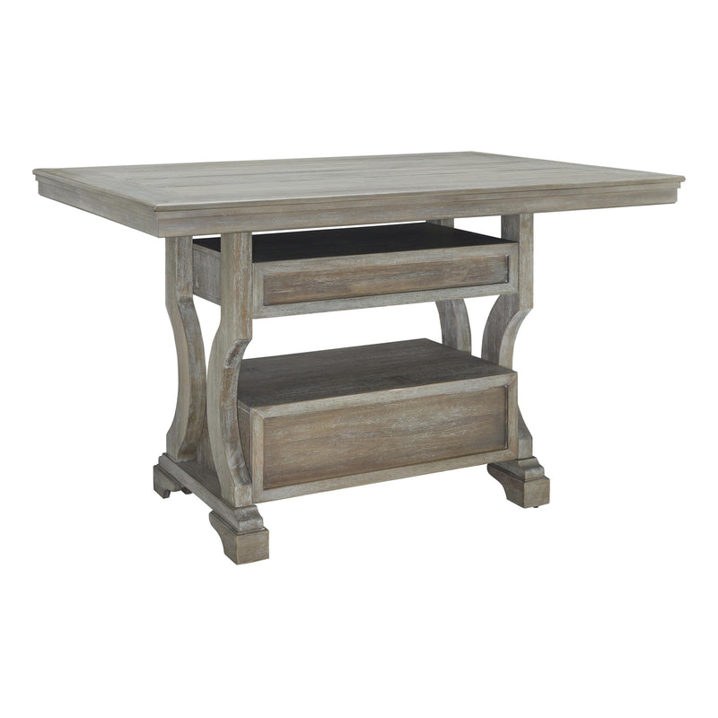 Signature Design by Ashley Moreshire Counter Height Dining Table D799-32 IMAGE 5