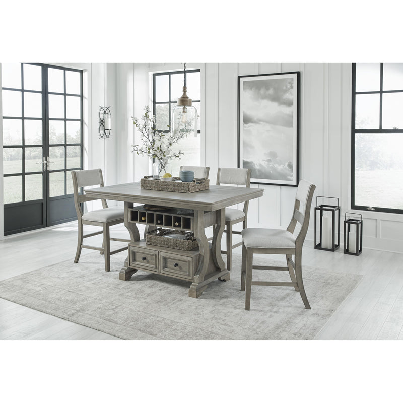 Signature Design by Ashley Moreshire Counter Height Dining Table D799-32 IMAGE 6