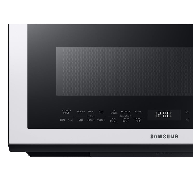 Samsung 30-inch, 1.2 cu.ft. Over-the-Range Microwave Oven with Sensor Cook ME21B706B12/AC IMAGE 3