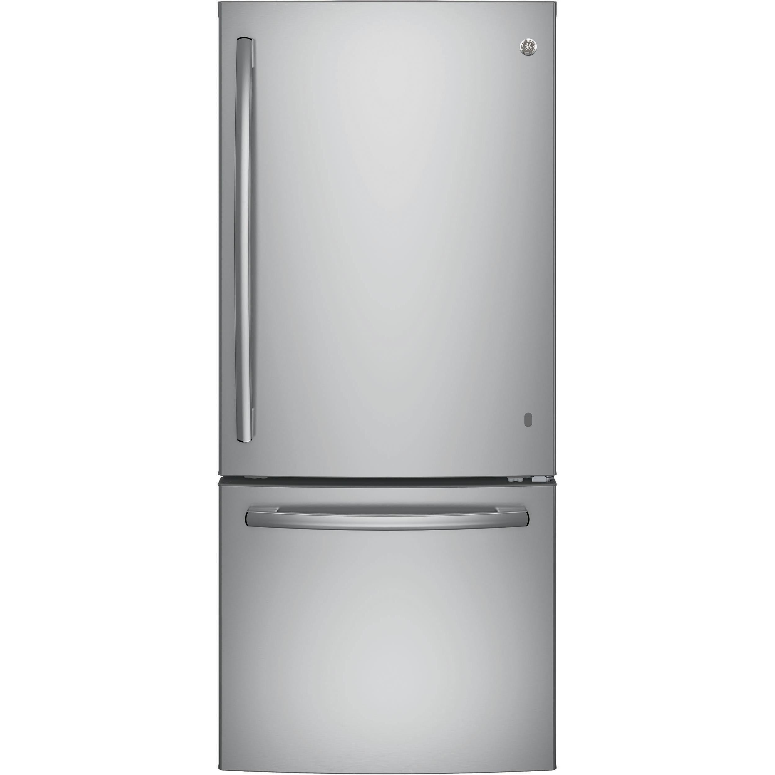 GE 20.9 cu.ft. Bottom Mount Refrigerator with LED Lighting GBE21AYRKFS IMAGE 1