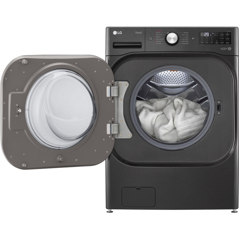 LG Smart Front Load Washer with Wi-Fi Enabled WM8900HBA IMAGE 3