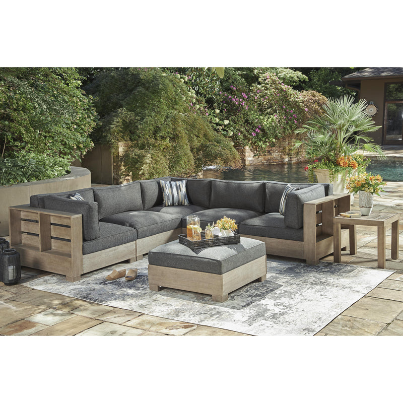 Signature Design by Ashley Outdoor Seating Ottomans P660-814 IMAGE 6