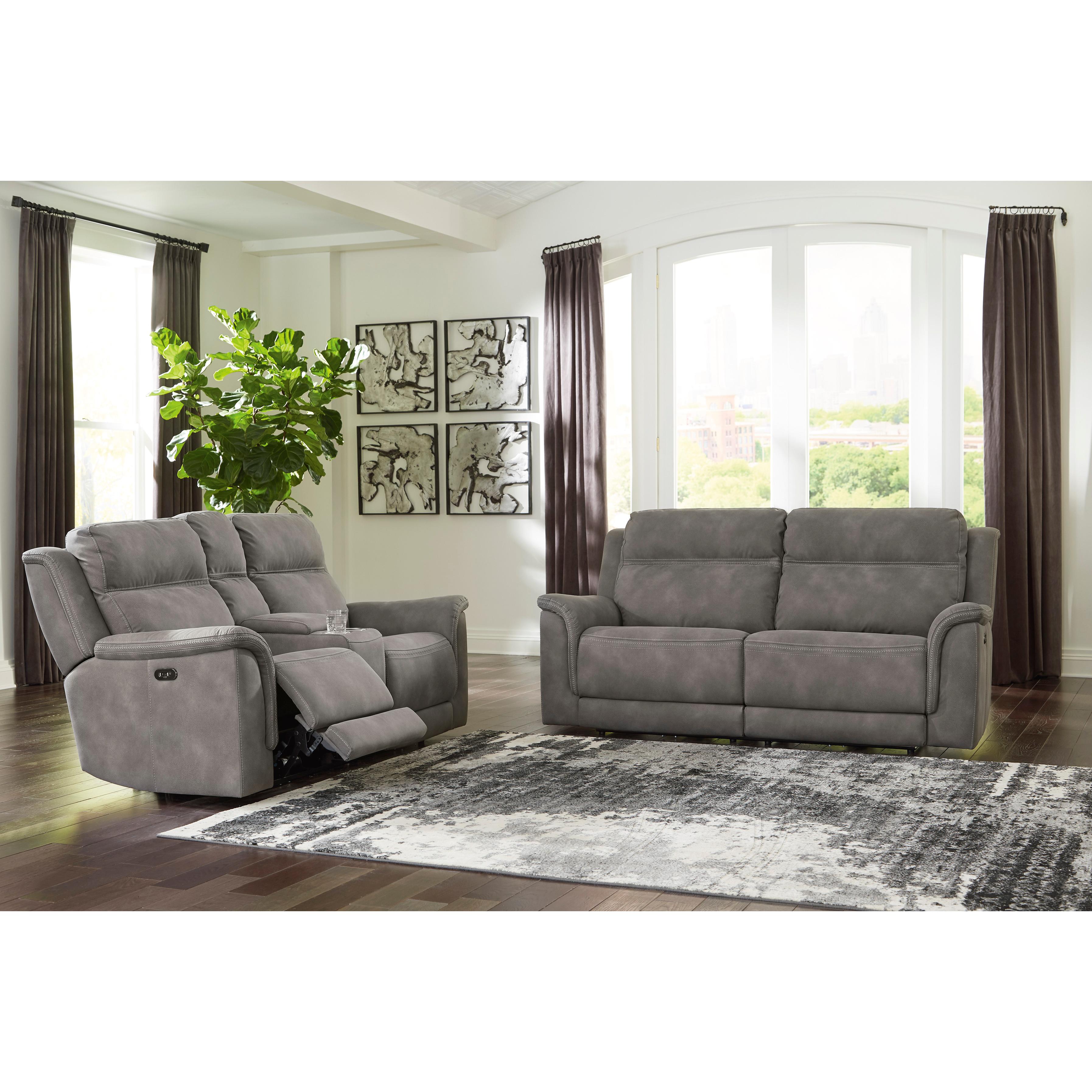 Signature Design by Ashley Next-Gen Durapella Power Reclining Fabric Loveseat 5930118C IMAGE 11