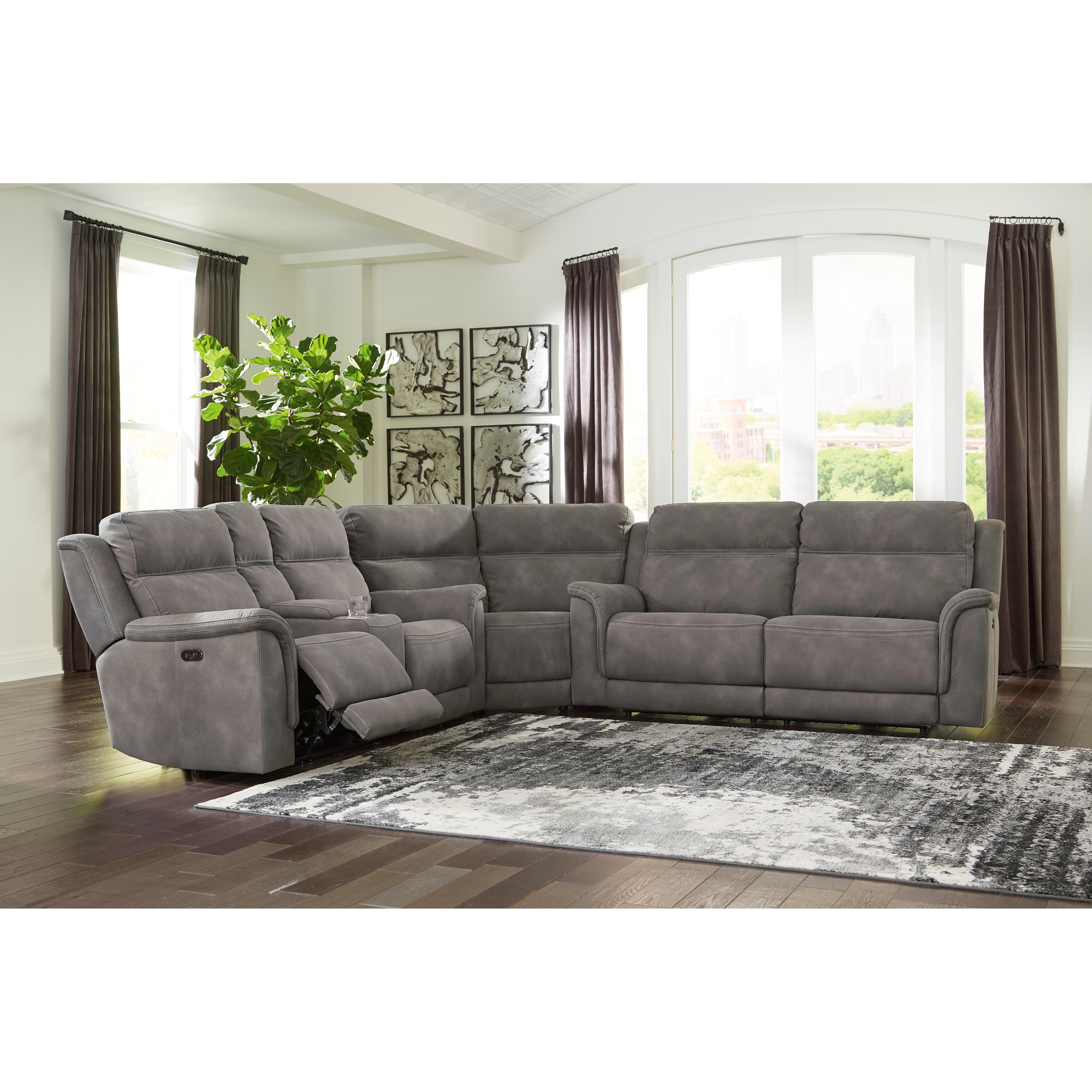 Signature Design by Ashley Next-Gen Durapella Power Reclining Fabric Loveseat 5930118C IMAGE 15