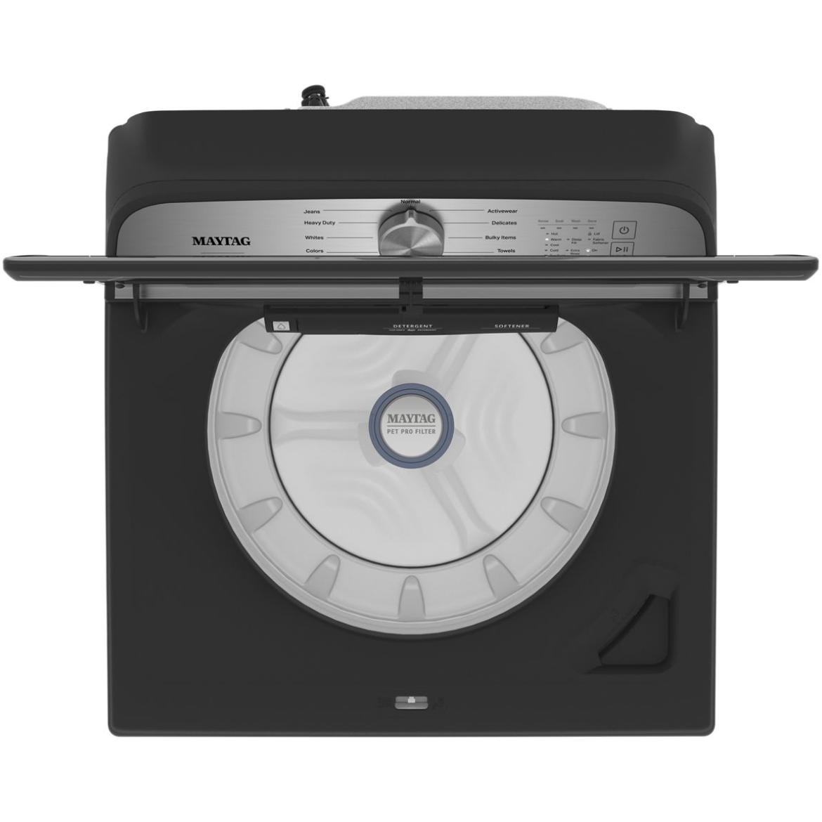 Maytag 5.5 cu. ft. Top Loading Washer with Pet Pro System TL MVW6500MBK IMAGE 4