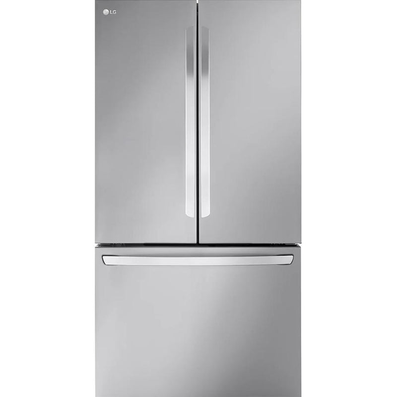 LG 36-inch, 27 cu. ft. Counter-Depth Refrigerator Bottom Freezer Refrigerator LRFLC2706S IMAGE 1