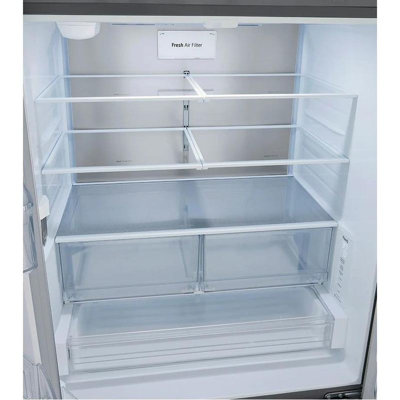 LG 36-inch, 27 cu. ft. Counter-Depth Refrigerator Bottom Freezer Refrigerator LRFLC2706S IMAGE 5