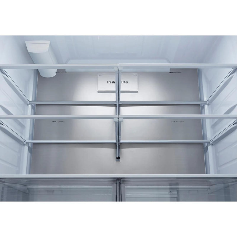 LG 36-inch, 27 cu. ft. Counter-Depth Refrigerator Bottom Freezer Refrigerator LRFLC2706S IMAGE 6