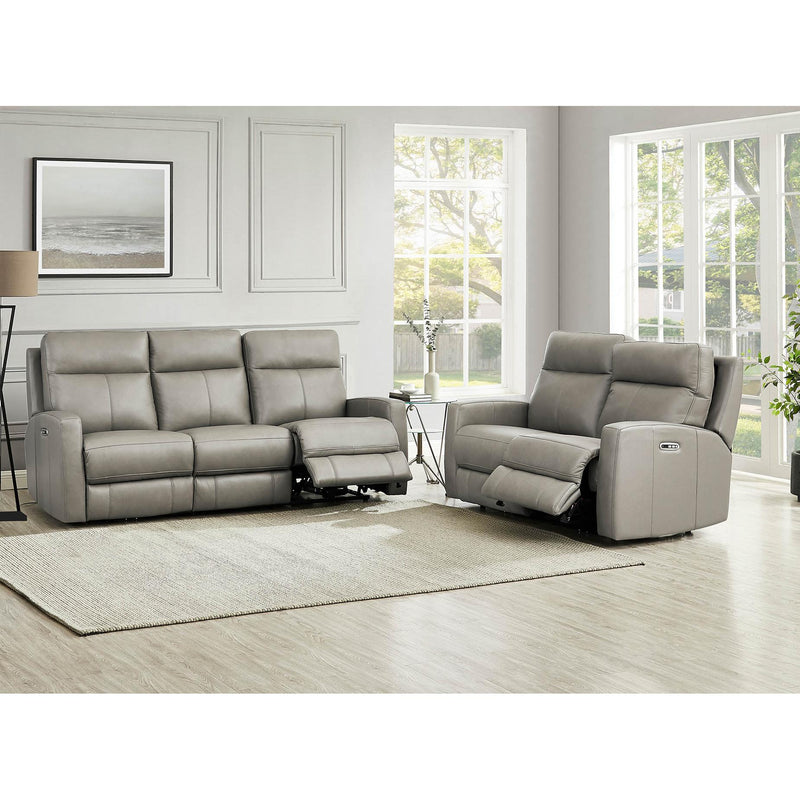 Amax Leather Modena Power Reclining Leather Loveseat 6806-20P2Z-2376 IMAGE 4