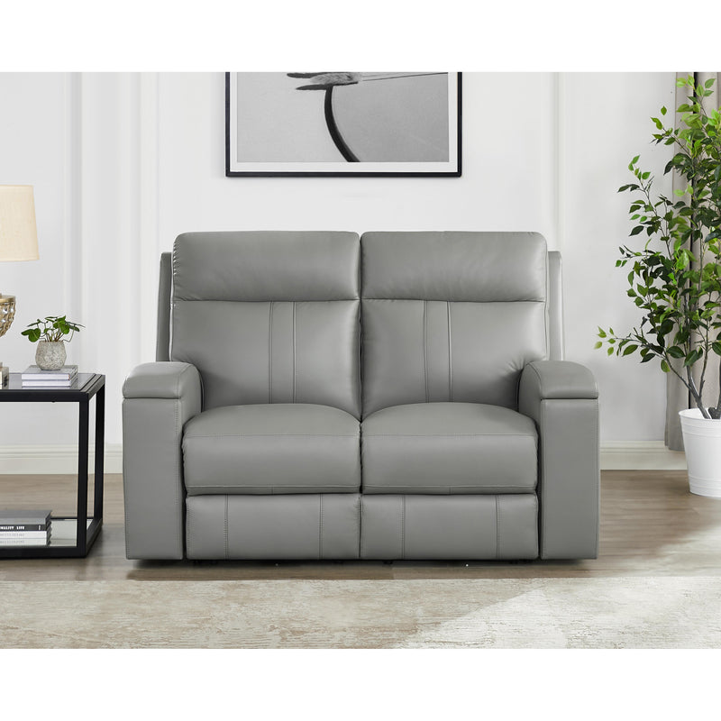 Amax Leather Sullivan Power Reclining Leather Loveseat 7076W-20P2Z-2517 IMAGE 2