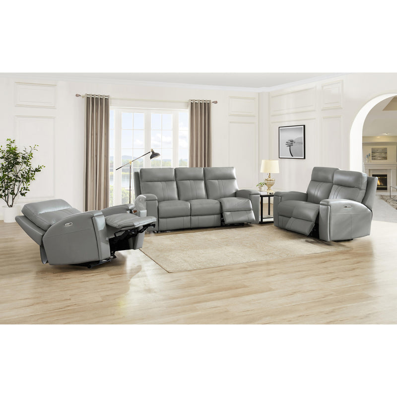 Amax Leather Sullivan Power Reclining Leather Loveseat 7076W-20P2Z-2517 IMAGE 8