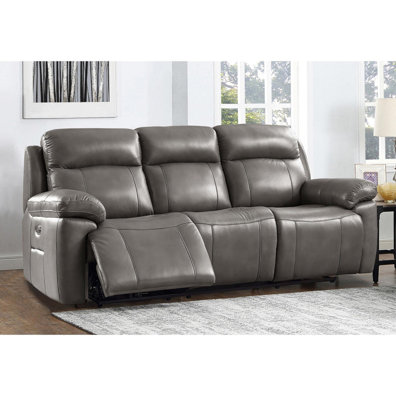 Amax Leather Sydney Reclining Leather Match Sofa 6565-30P3Z-2131A-1S/6565-30P3Z-2131A-2B IMAGE 3