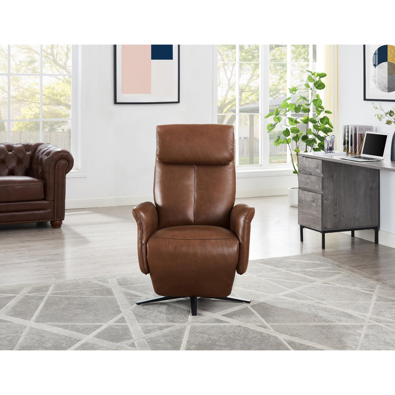 Amax Leather Tulip Power Swivel Leather Recliner 8001S-10PSB-1566A IMAGE 3