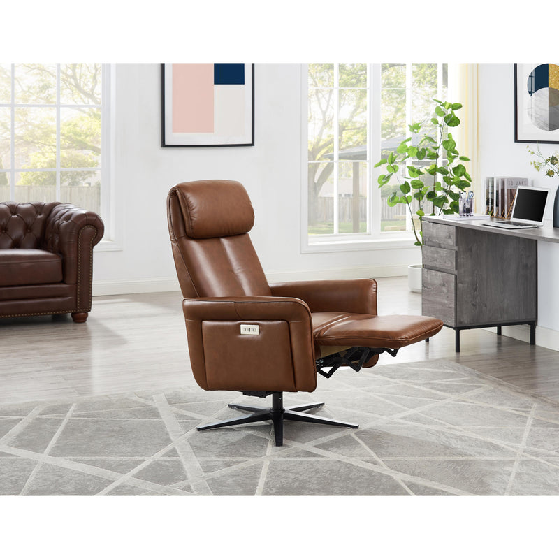 Amax Leather Tulip Power Swivel Leather Recliner 8001S-10PSB-1566A IMAGE 7