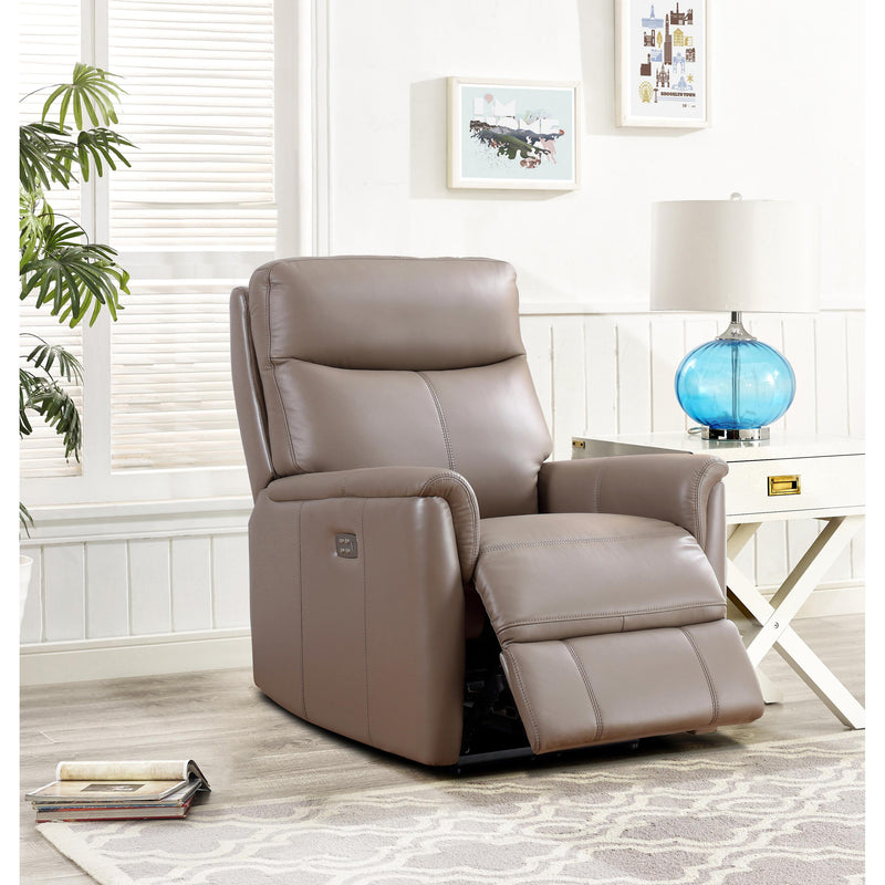 Amax Leather Columbia Power Leather Recliner 6915W-10P2-2518 IMAGE 4