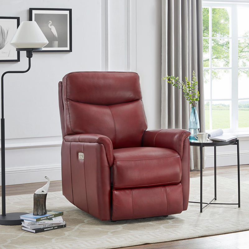 Amax Leather Columbia Power Leather Recliner 6915W-10P2-2169 IMAGE 3