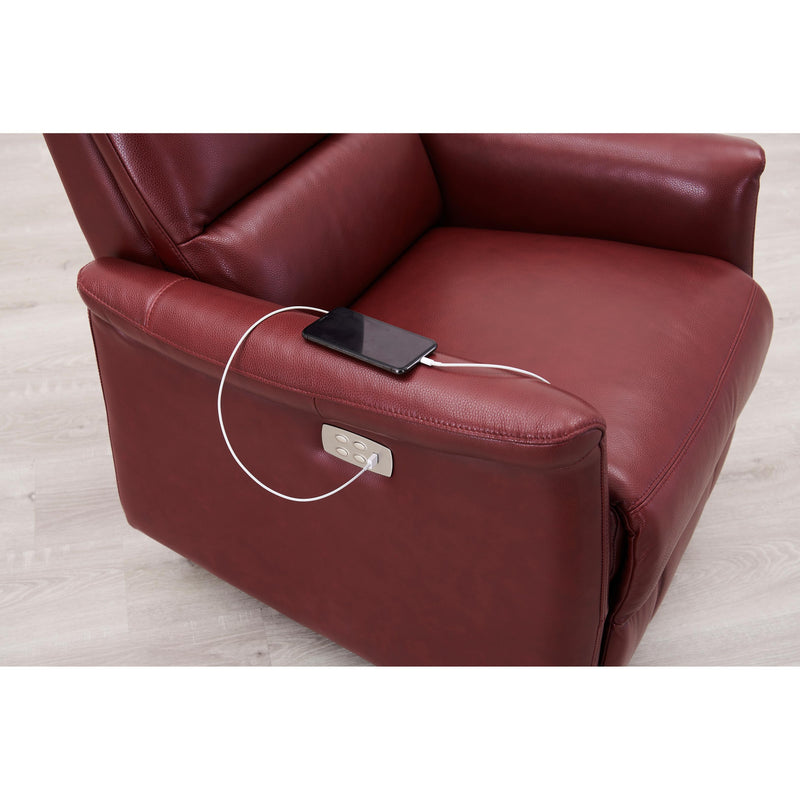 Amax Leather Dante Power Leather Recliner 6610W-10P2-2169 IMAGE 9