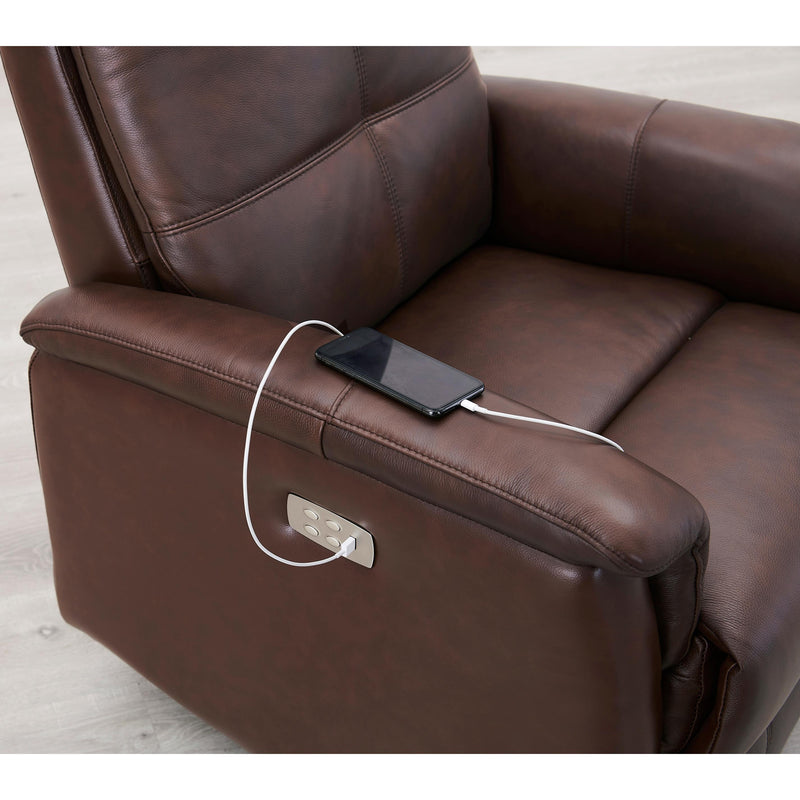 Amax Leather Benson Power Leather Recliner 6673W-10P2-2372 IMAGE 16