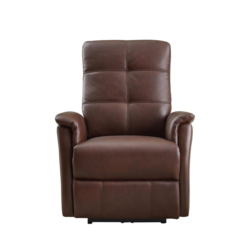 Amax Leather Benson Power Leather Recliner 6673W-10P2-2372 IMAGE 1
