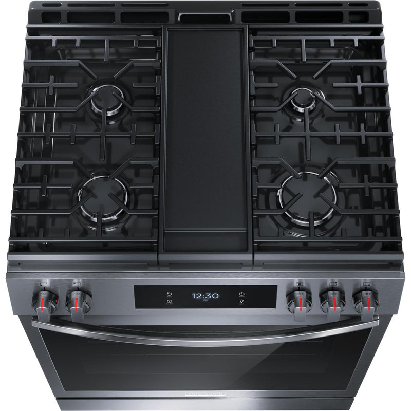 Frigidaire Gallery 30-inch Freestanding Gas Range with Convection Technology GCFG3060BD IMAGE 4